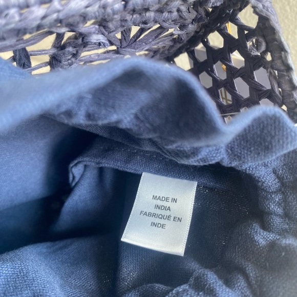 House of Harlow 1960 Raffia Woven Basket Purse - Picture 5 of 9